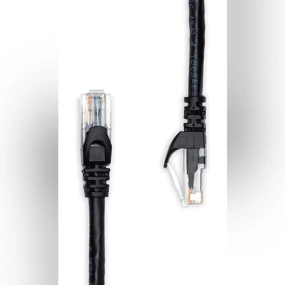 RJ45 Cat-6 Gigabit Ethernet Patch Internet Cable 10-Pack, 25Ft ea Multi-Pack NEW